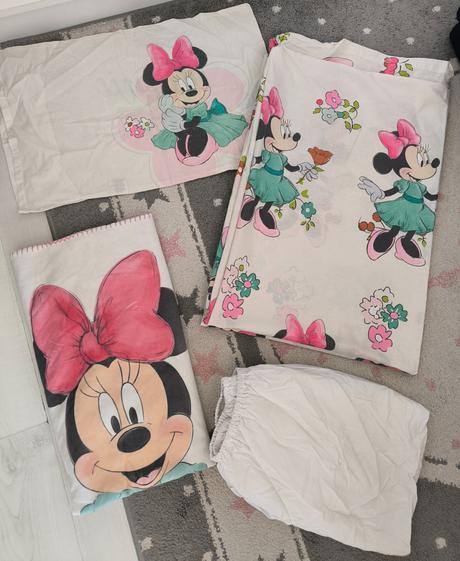 Posteľné obliečky set minnie, šírka (cm): 90,dĺžka (cm): 130