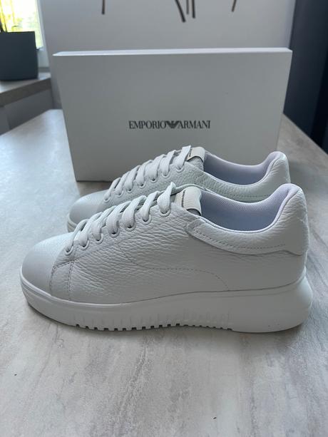 Emporio armani nove kožené tenisky, armani,39