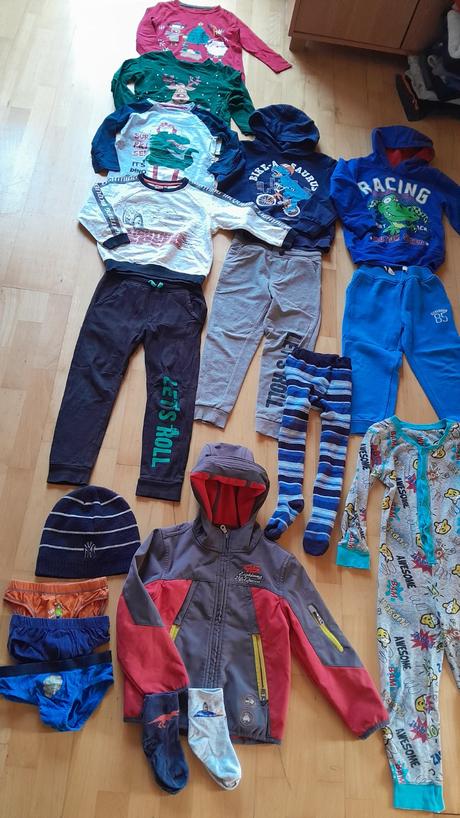 Balík oblečenia chlapec 110, 