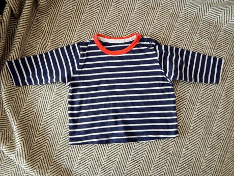 68- bavlnené tričká dlhý rukáv- 3 kusy spolu 5 eur, marks & spencer,68