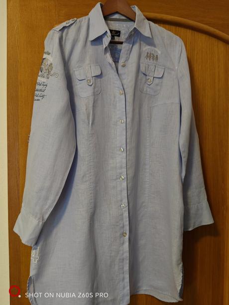 Largentina originál luxusné ľanové saty l, l