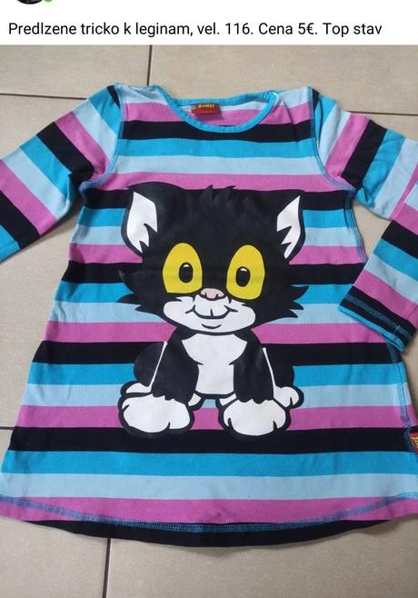 Predlzene tričko, 116