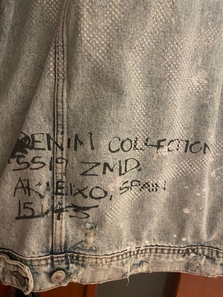 Zara trendy extravagantna riflova bunda, zara,38