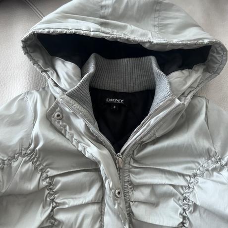 Dkny dievčenská zimná bunda-vetrovka s kapucou, dkny,116