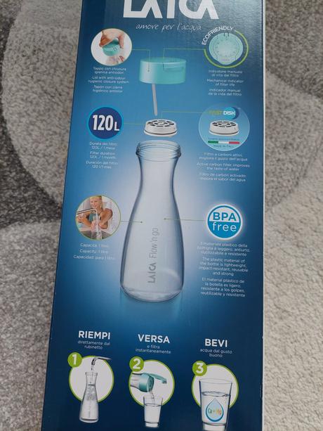 Filtračná fľaša +filtre, 