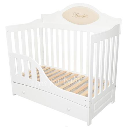 Drevená postieľka viktória, 120x60, šírka (cm): 60,dĺžka (cm): 120