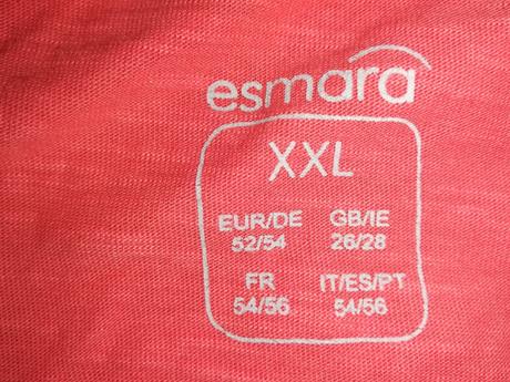 Tričko 52/54, esmara,xxl