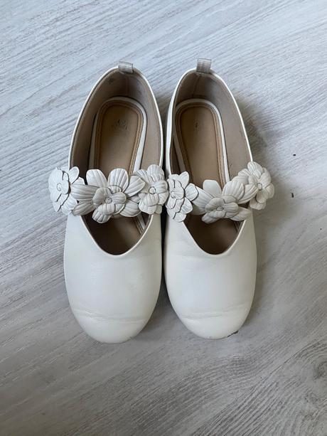 Biele topanocky zn. h&m, h&m,29