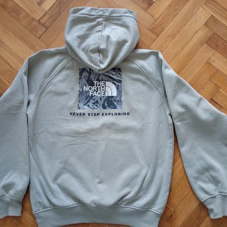 Mikina originál the north face raglan hoodie-pár, s