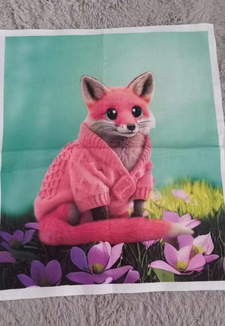 Latkový bavlnený panel,