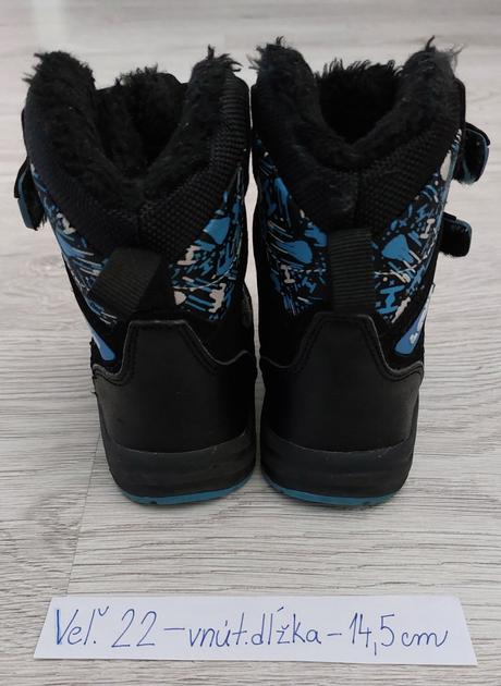 Zimné topánky, loap,22