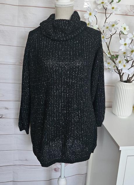 Pekný sveter s trblietkami, m