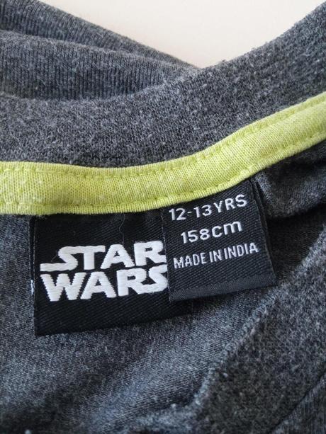 Chlapčenské tmavosivé tričko star wars (12-13r.), 158