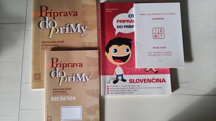 Knihy na prípravu slovenčina na 8.ročné gymnázium,