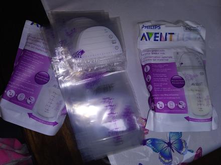 Avent sáčky na materské mlieko, 