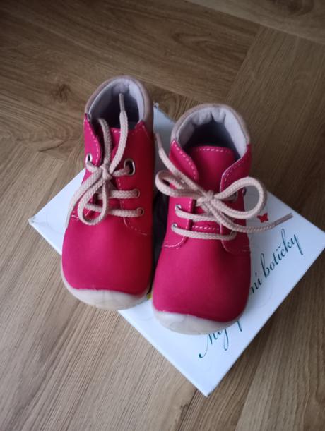 Fare bare prvé topánky, kožené,v.20, fare,20