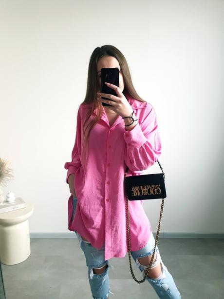 Oversize blúzka uni, 