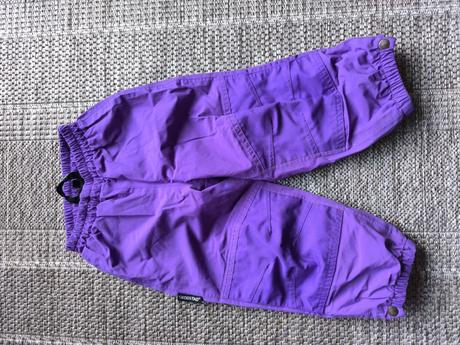 Detské technické outdoor nohavice, nepremokavé, skogstad,86