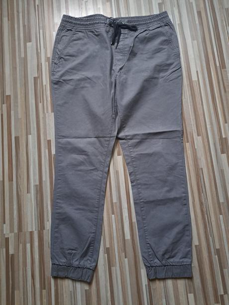 Letné tenké nohavice, fishbone,l