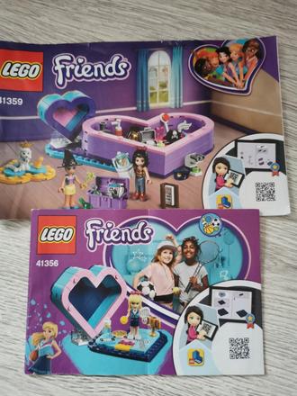 Lego srdce 41359, 41356, 