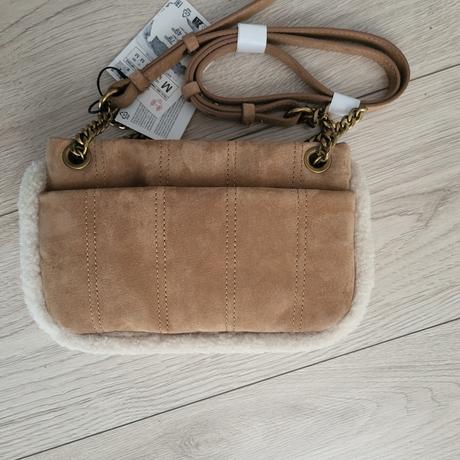 Kabelka semišová, zara