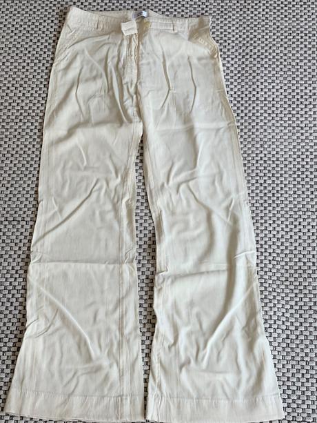 Luxusné letné nohavice zn. unique /jana pištejová, 36