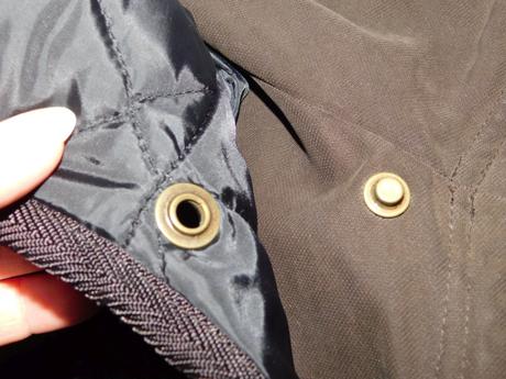 Luxusna panska bunda s odonimatelnou vestou, xl