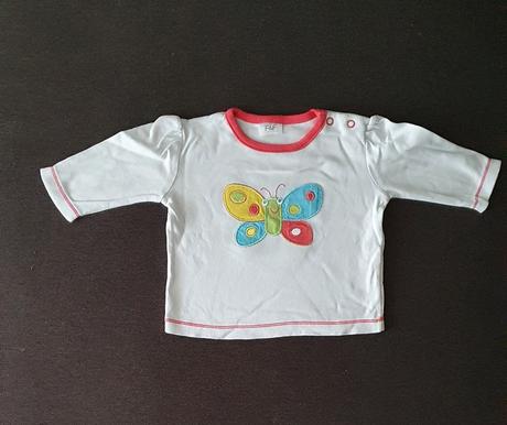 Tričko s dlhým rukávom,veľ. 68. 1kus/1e, 68