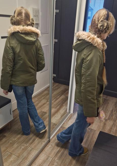 Nadherna nepremokava tensia zimna bunda h&m, h&m,164