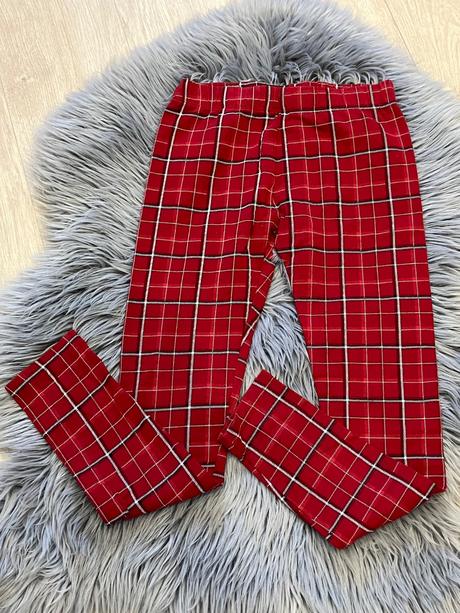 Dievčenské legíny kockované destination (158), 158