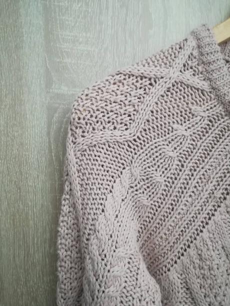 Ružový sveter, pull&bear,s