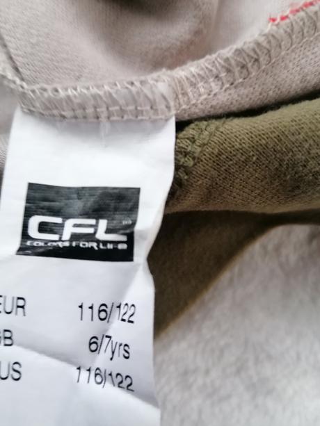 Teplákové mikiny 116 /122, 116