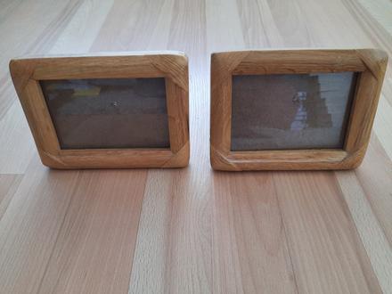 Drevené fotorámiky,