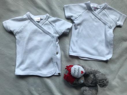 Uvazovacie bavlnené košieľky pre bábatka, 56