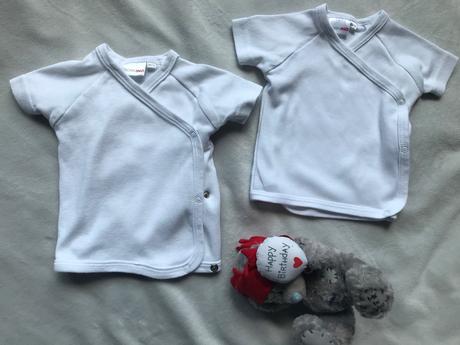 Uvazovacie bavlnené košieľky pre bábatka, 56