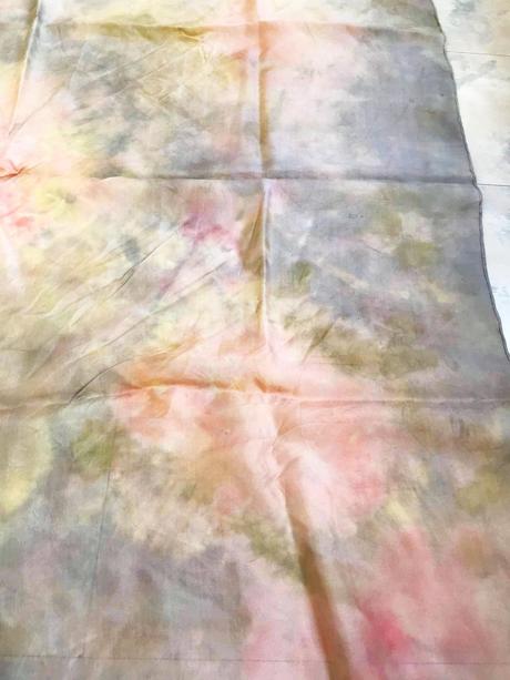 Hodvábna šatka na krk, xl