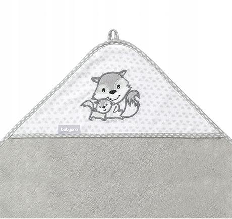 Babyono 346/03 bambusová osuška s kapucňou 100x100, 