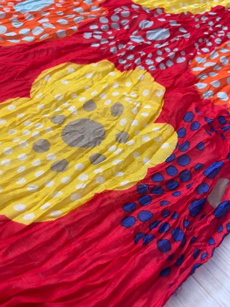 Veľký pestrofarebný kvetovaný šál, 