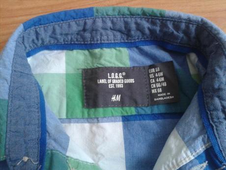 Chlapcenska kosela, h&m,68