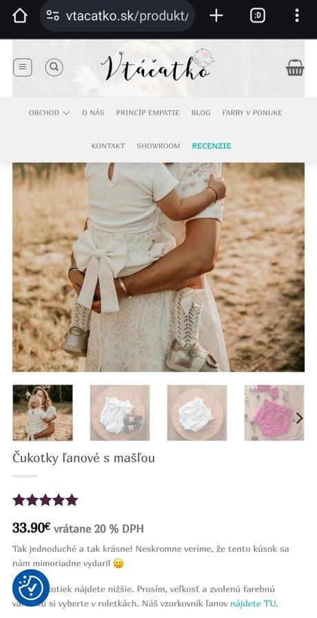 Ľanove čukotky vtacatko, 80