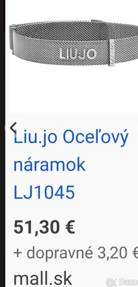 Predám náramok liu.jo, liu jo
