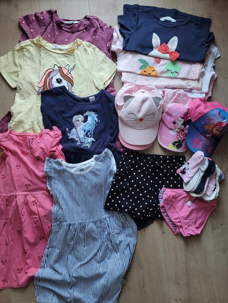 Balik letneho oblecenia 110/116, 104–116