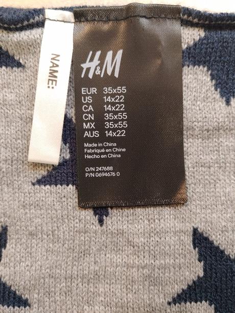 H&m súprava čiapka+šál, h&m,92