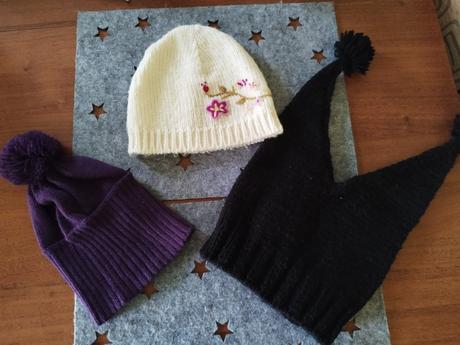 Čiapky pre dievčatá set, s