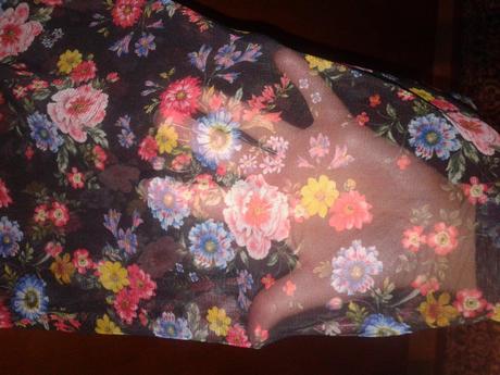 Dlhšie priehľadné tričko, george,34