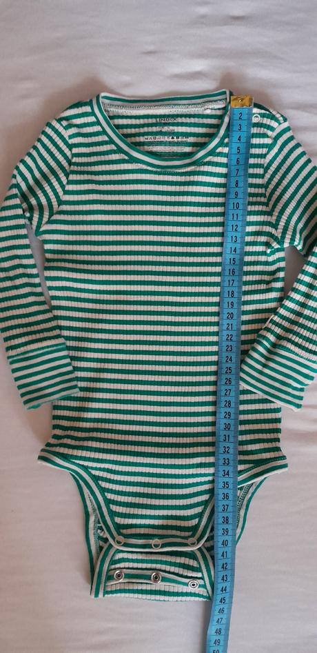 Rebrovaná pásikavá súprava, lindex,74