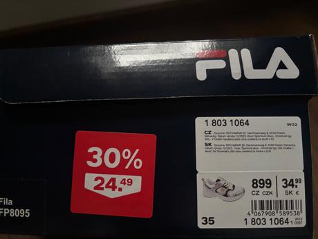 Tenisky fila, fila,35