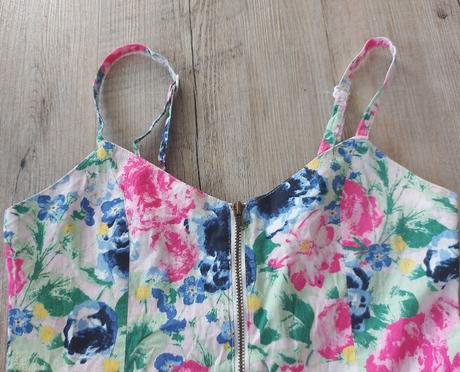 Farebný letný overal, h&m,36