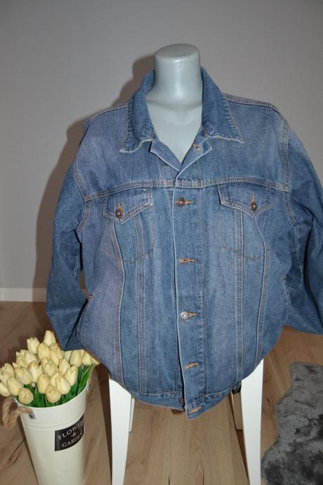 Pánska rifľová bunda, polo club, veľkosť l, l