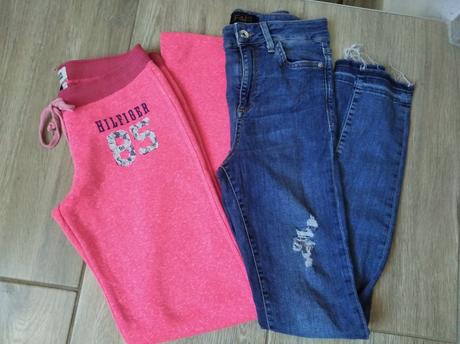 Dámske tepláky a rifle veľkosť s, f&f,s